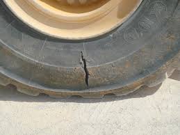 belzona repair to loader tyre sidewall