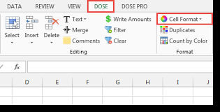 Excel Cells Color Assistant Define Template
