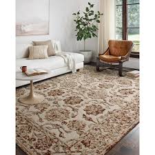 traditional wool pile area rug