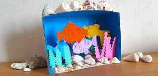 fabriquer un aquarium 3d avec une boîte