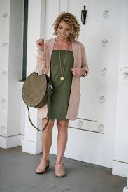 Under 40 Light Pink 24 Olive Green Dress For Fall