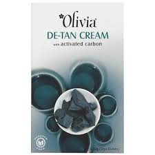 olivia de tan cream with activated