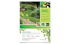 Lawn Mowing Service Flyer Template