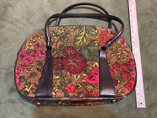 tapestry carpet bag in vine bags