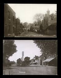 postcards led limpsfield village