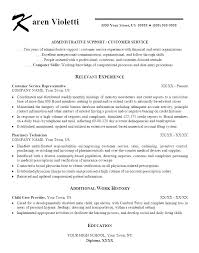 Executive Assistant Resume Skills List Of Administrative