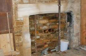 Stone Fireplace Lintel Restoration