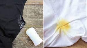 deodorant stains out of shirts