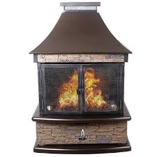 see through outdoor fireplace kits