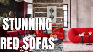 living room red couch decor ideas