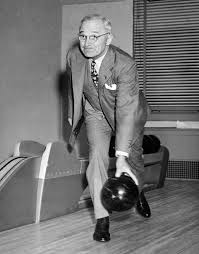 He was married to bess truman. White House To Renovate Bowling Alley Time