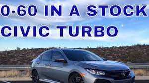 The 2020 honda civic hatchback touring sport receives some visual updates for the new year. 2018 Honda Civic Hatchback 1 5 Turbo 0 60 Mph At Elevation Youtube