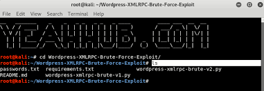 bruteforce wordpress with xmlrpc python