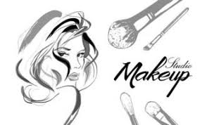 makeup artist vector art icons and