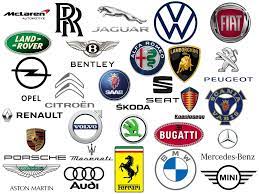 european car brands and sign new logo