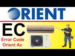 orient air conditioner ec error code