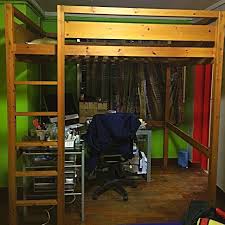 queen size loft bed bunk bed furniture