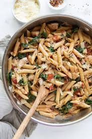 en and spinach skillet pasta 30
