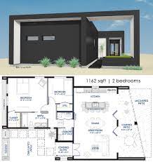 Small Front Courtyard House Plan