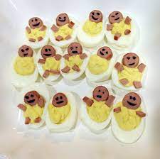 This link is to an external site that may or may not meet accessibility guidelines. Deviled Egg Babies For A Baby Shower Crafty Morning