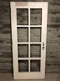 8 Lite Exterior Wood Entry Door