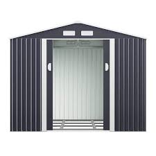 metal storage shed