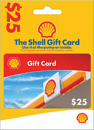 Shell - $25 Gift Card