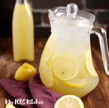 fresh squeezed keto sugar free lemonade