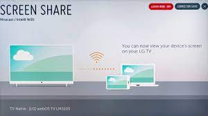 Ensure that both your computer and the tv are connected to the same wireless network for more efficient. How To Do Screen Mirroring On Lg Smart Tvs