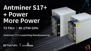 Antminer s17+ 73Th/s