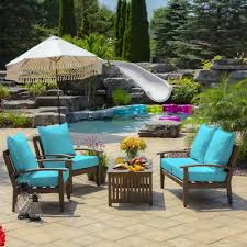1 Set Deep Seating Outdoor Lounge Chair