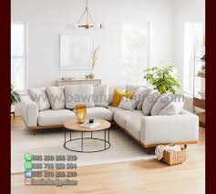 sofa sudut minimalis modern model