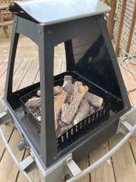 Weber Flame Outdoor Fireplace Natural