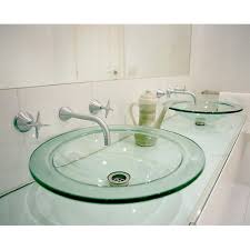 glass wash basin glass bathroom sinks