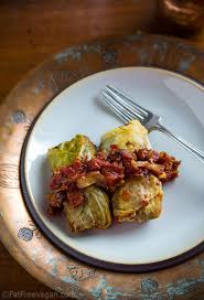 vegan cabbage rolls fatfree vegan kitchen