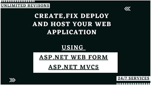 fix and deploy asp net mvc core