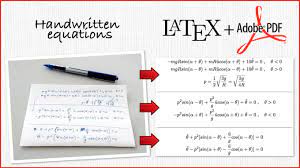 Convert Handwritten Or Word Equations