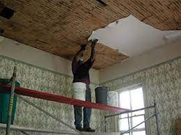 replacing lath and plaster ceiling