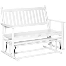 Outsunny 2 Seats Patio Glider Bench