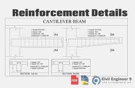 cantilever beam reinforcement details