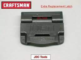 craftsman tool case replacement clip