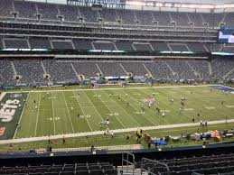 Metlife Stadium Section 217 Row 11 Seat 1 New York Jets
