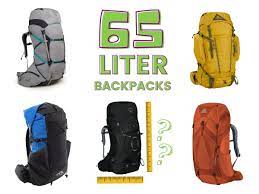65 liter backpacks the right size for