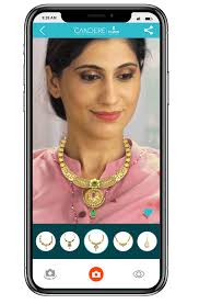 virtual try on candere by kalyan jewellers