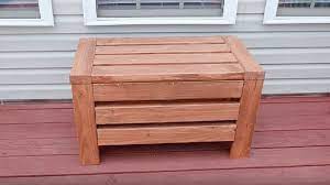 Outdoor Storage Bench Seat For The Yard