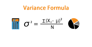 variance formula calculation