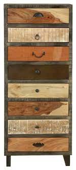 Check out our tall dresser selection for the very best in unique or custom, handmade pieces from our dressers & armoires shops. Waco Wooden Patches Mango Wood 8 Drawer Tall Dresser Industrial Dressers By Sierra Living Concepts Houzz