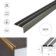 aluminium stair nosing edge trim step