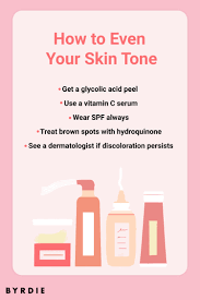 7 ways to even out your skin tone