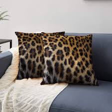 leopard throw pillows foter